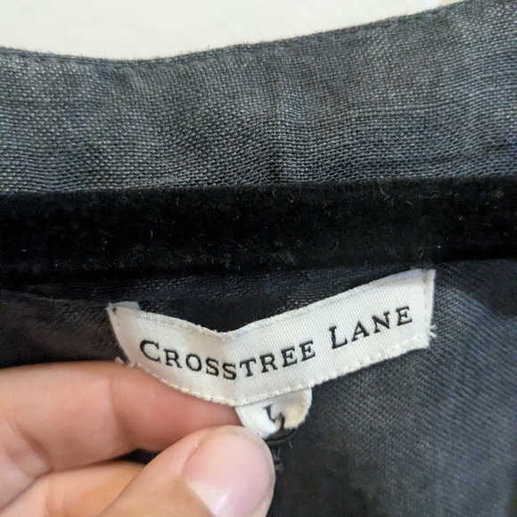 NWT Crosstree Lane Linen Jacket Lagenlook - Picture 2 of 7